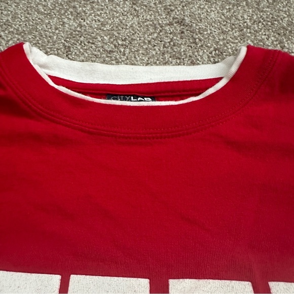 Y2K Flipmode Squad Shirt Busta Rhymes The Big Bang Promo Red Tee Men’s Size 4XL - Picture 4 of 15